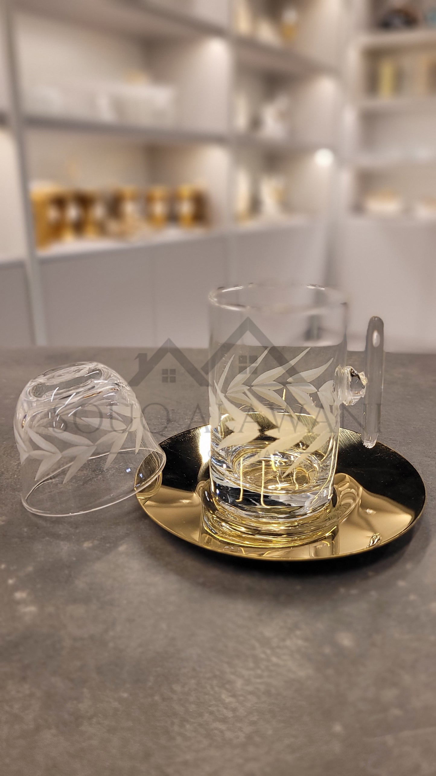 طقم شاي و قهوة / 18 قطعة - SOUQ ALAWANI