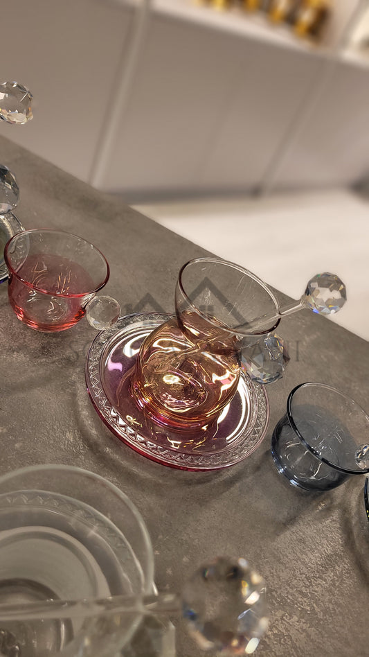 طقم شاي و قهوة-24-قطعة - SOUQ ALAWANI