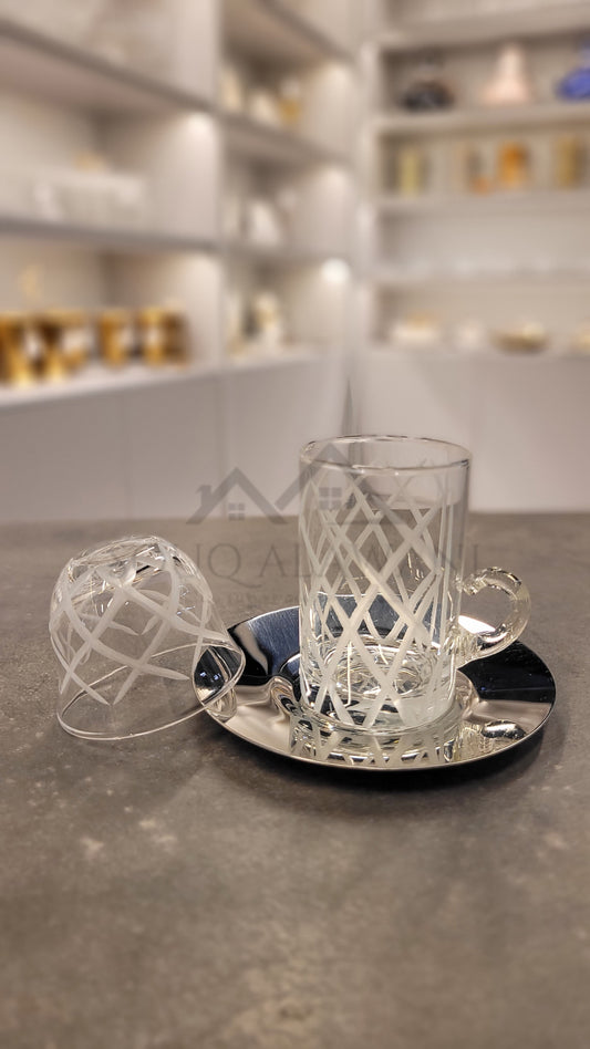 طقم شاي و قهوة / 18 قطعة - SOUQ ALAWANI