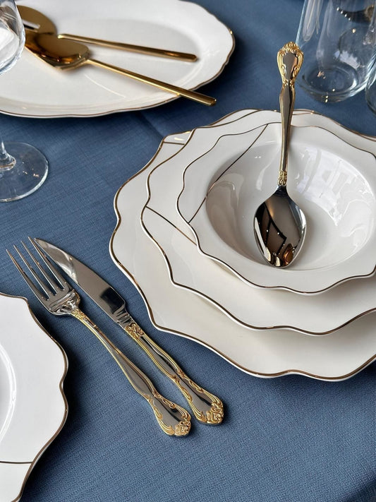 طقم سفرة 6 أشخاص - 94- قطعة - SOUQ ALAWANI