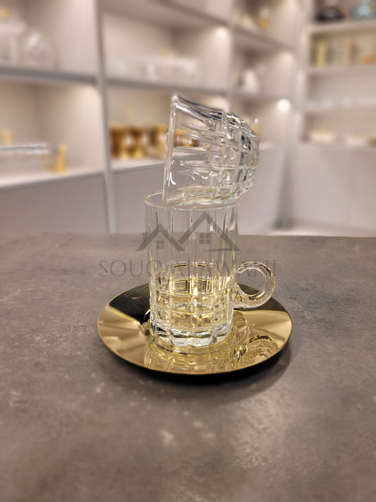 طقم شاي و قهوة 18 قطعة - SOUQ ALAWANI