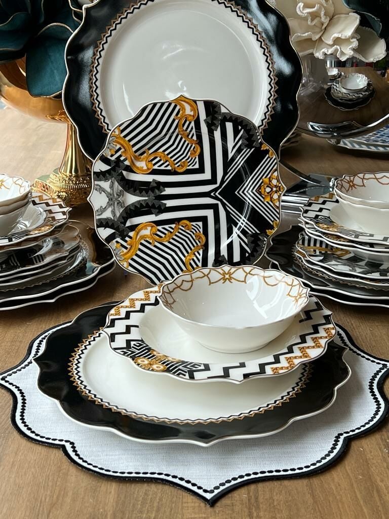 طقم سفرة 24 قطعة / 6 أشخاص - SOUQ ALAWANI