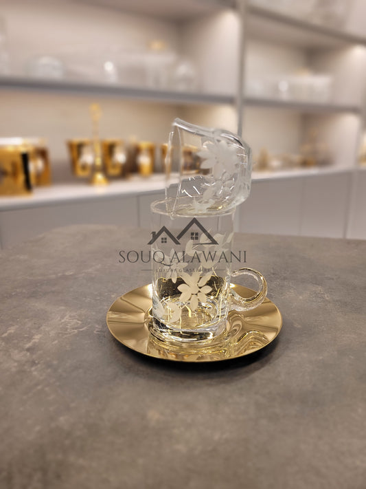 طقم شاي و قهوة 18 قطعة - SOUQ ALAWANI