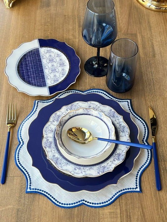 طقم سفرة 24 قطعة / 6 أشخاص - SOUQ ALAWANI