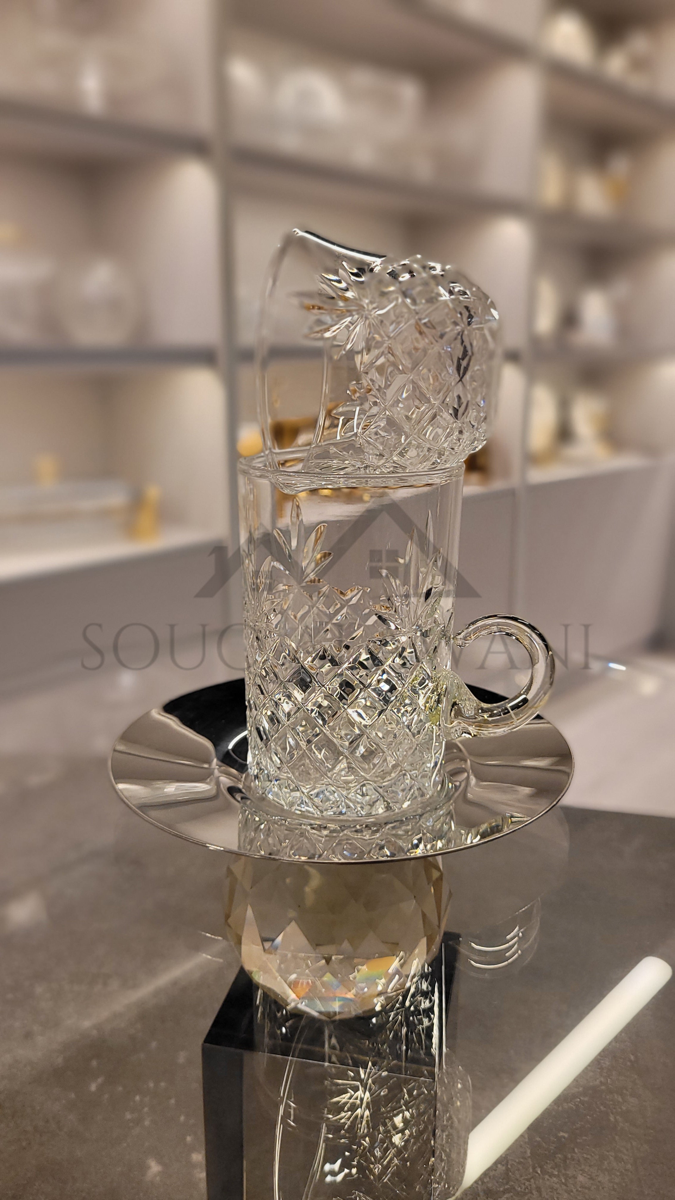 طقم شاي و قهوة 18 قطعة - SOUQ ALAWANI