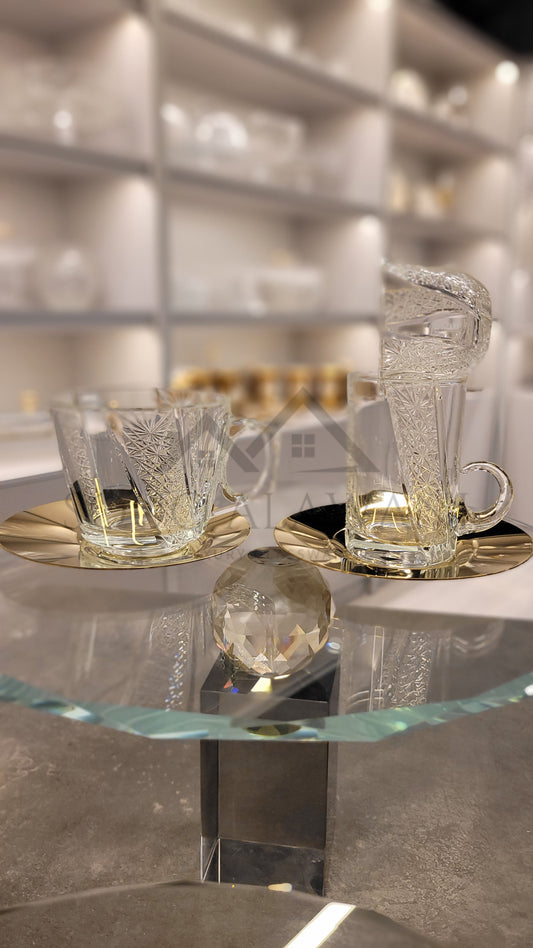 طقم ضيافة -30- قطعة - SOUQ ALAWANI