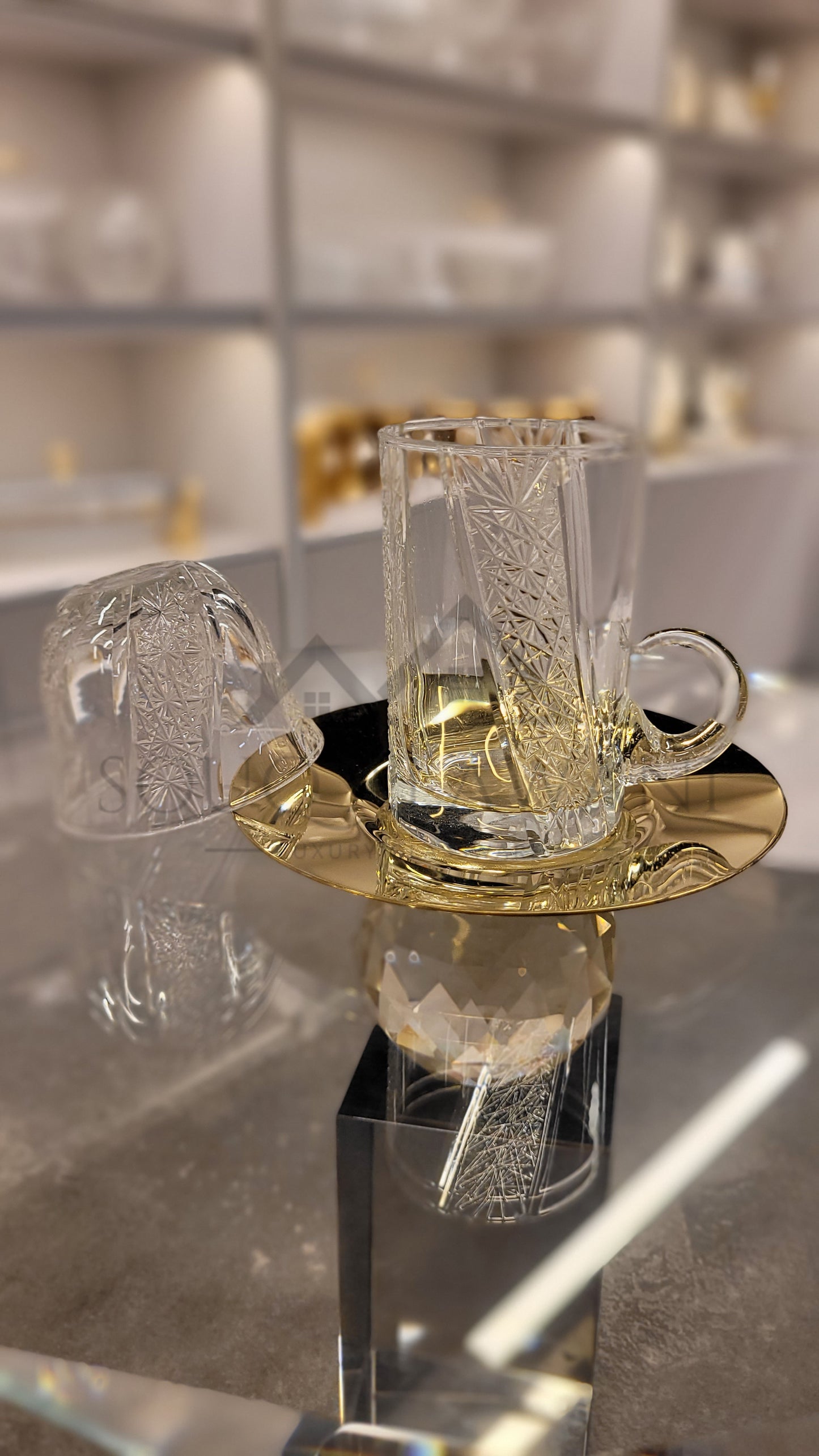 طقم شاي و قهوة 18 قطعة - SOUQ ALAWANI