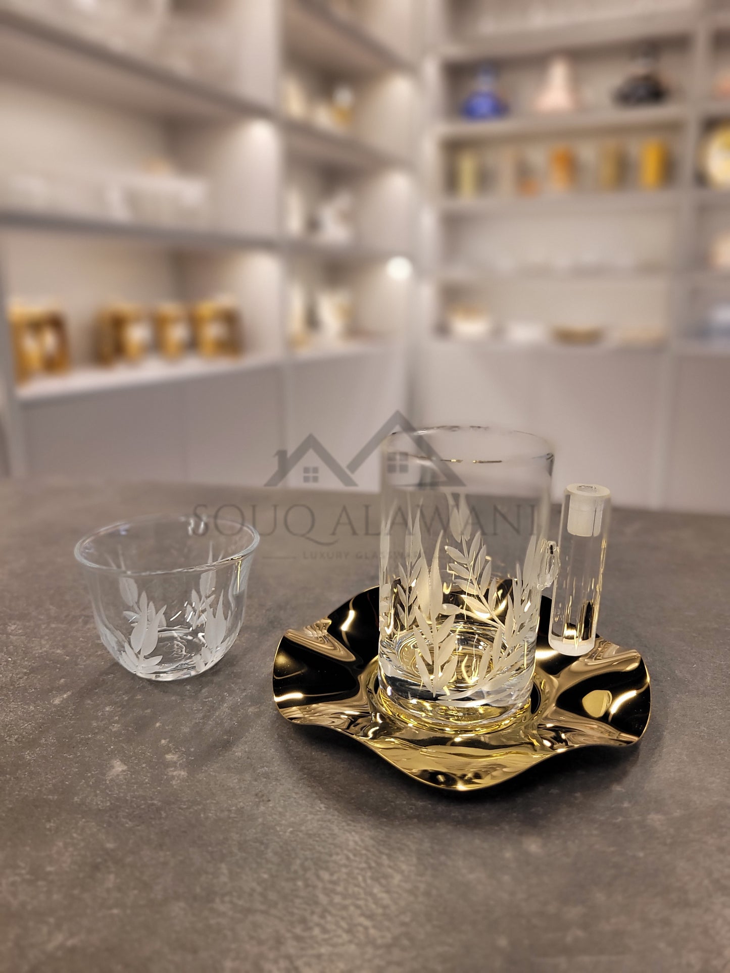 طقم شاي و قهوة 18 قطعة - SOUQ ALAWANI