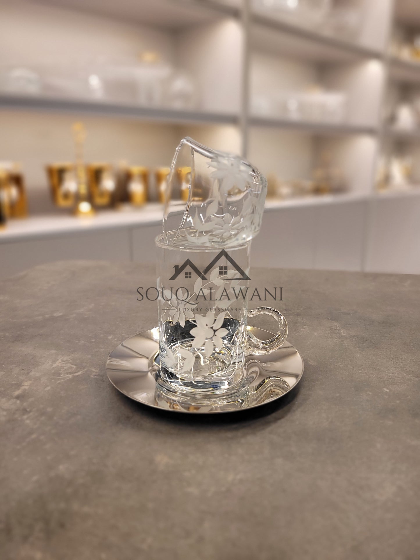 طقم شاي و قهوة 18 قطعة - SOUQ ALAWANI