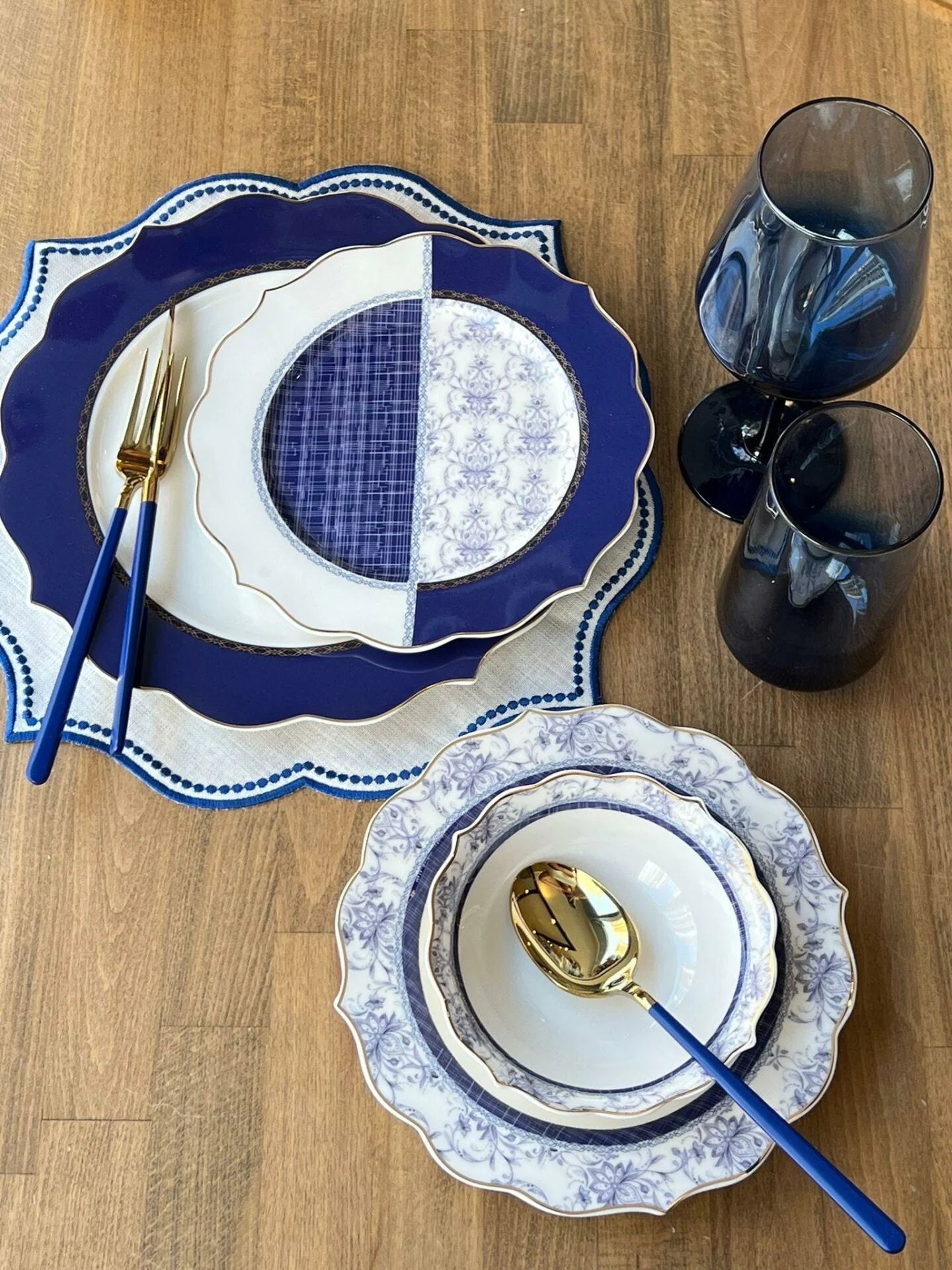 طقم سفرة 24 قطعة / 6 أشخاص - SOUQ ALAWANI