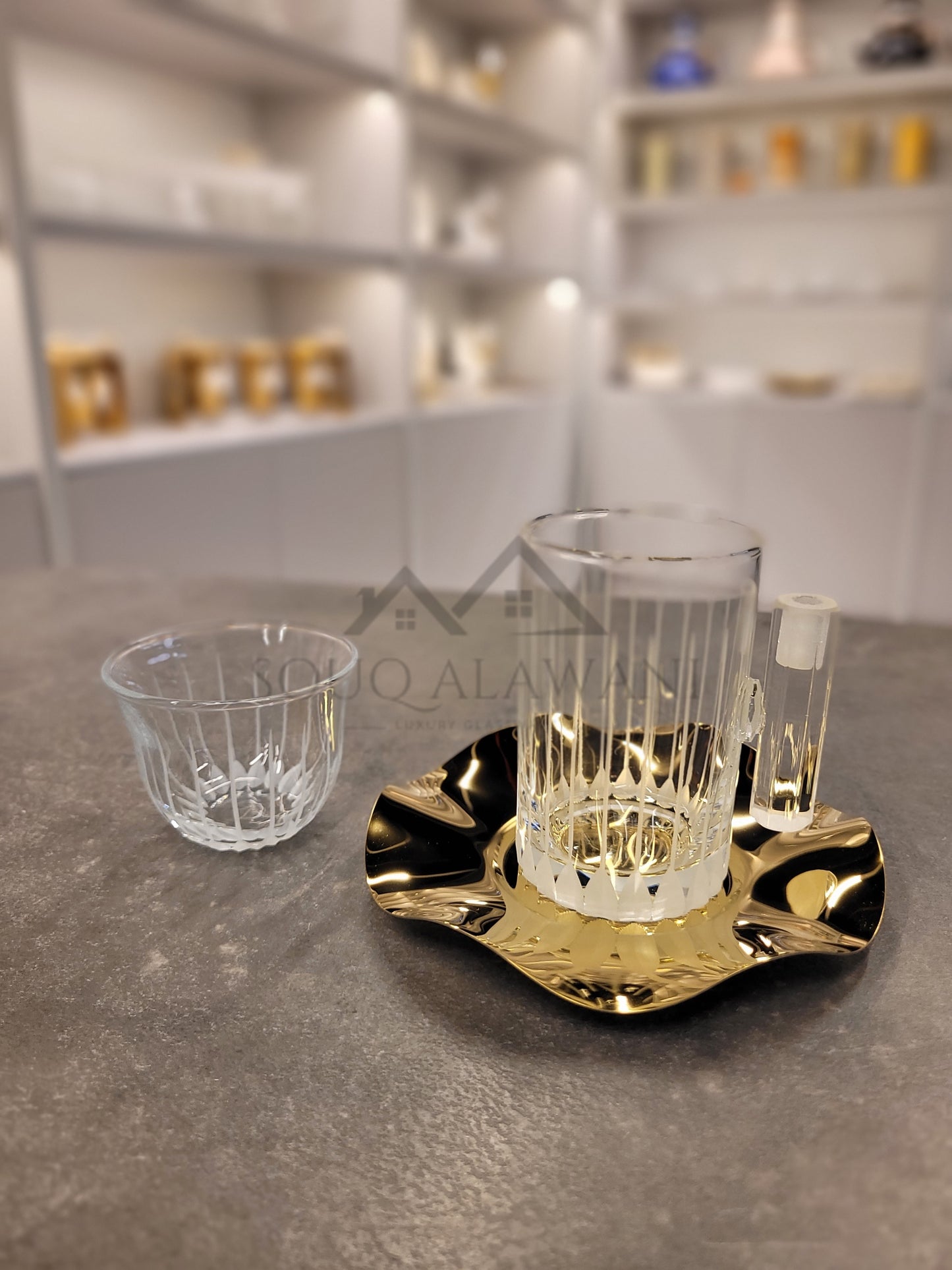 طقم شاي و قهوة 18 قطعة - SOUQ ALAWANI