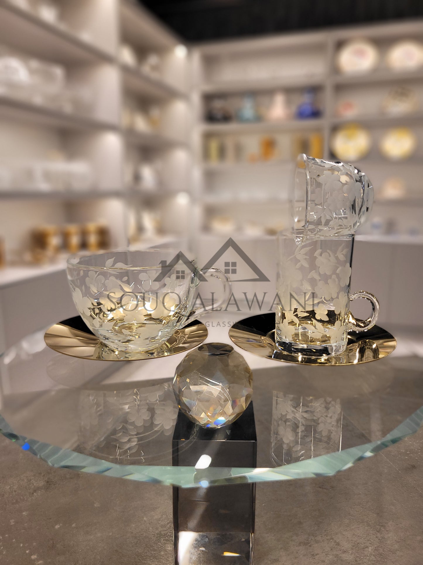 Rose Series / طقم ضيافة 30 قطعة - SOUQ ALAWANI