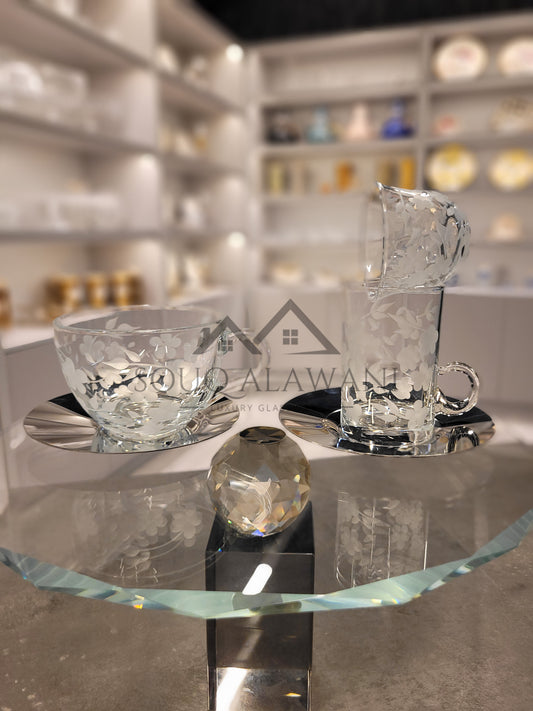 Rose Series / طقم ضيافة 30 قطعة - SOUQ ALAWANI