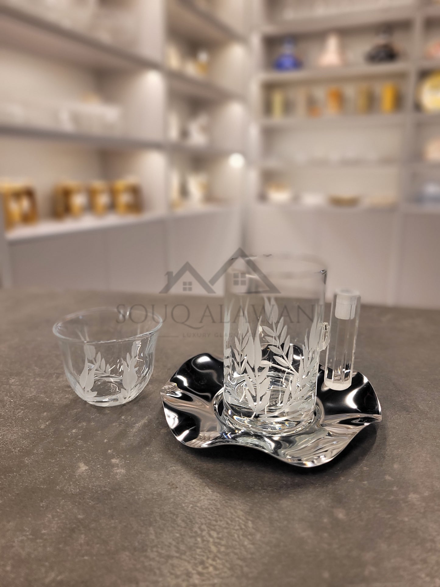 طقم شاي و قهوة 18 قطعة - SOUQ ALAWANI