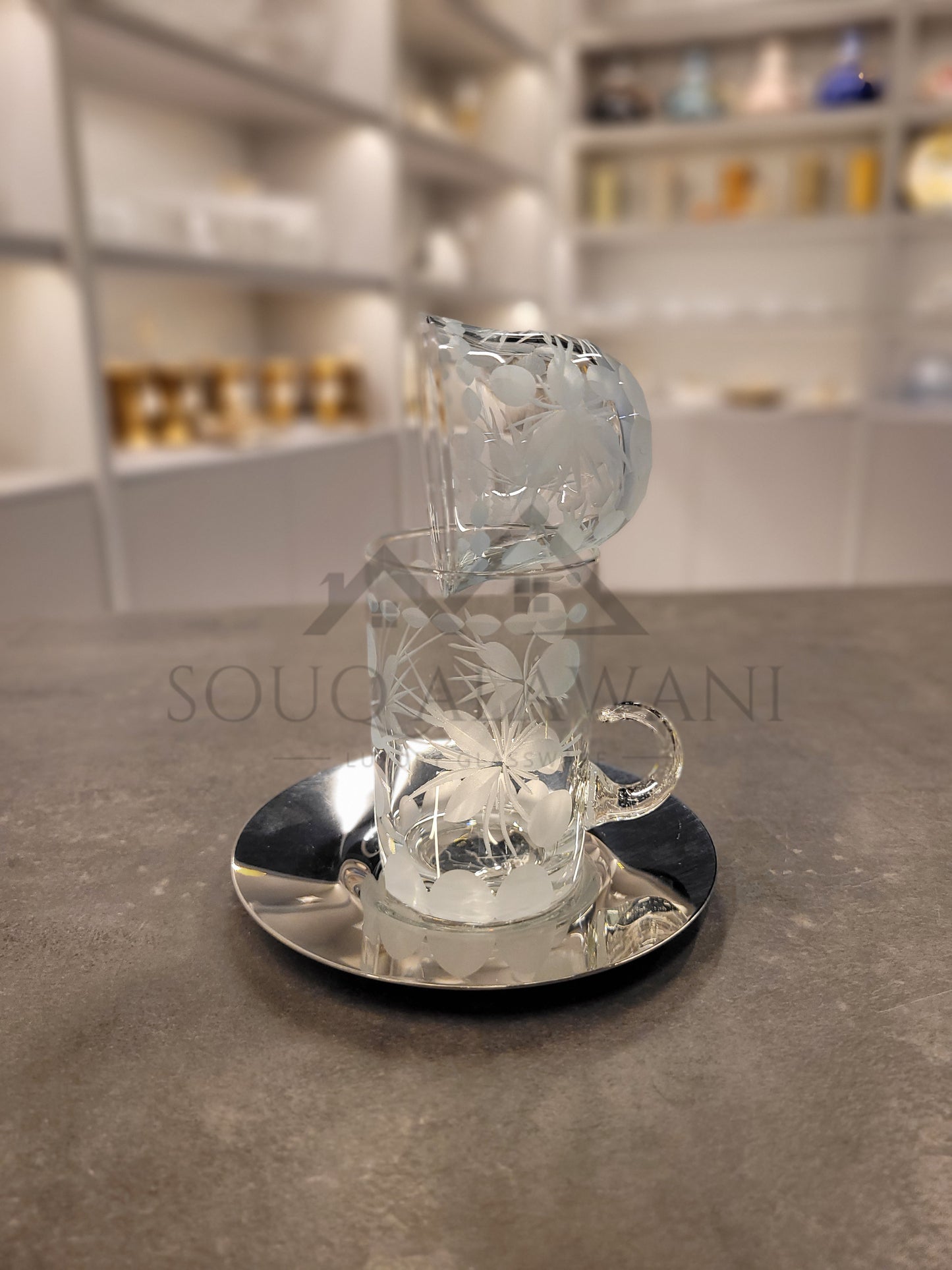 طقم شاي و قهوة 18 قطعة - SOUQ ALAWANI