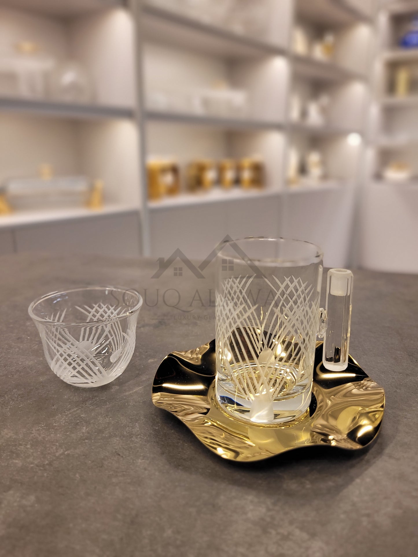 طقم شاي و قهوة 18 قطعة - SOUQ ALAWANI