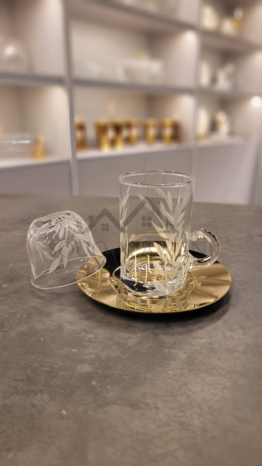 طقم شاي و قهوة 18 قطعة - SOUQ ALAWANI