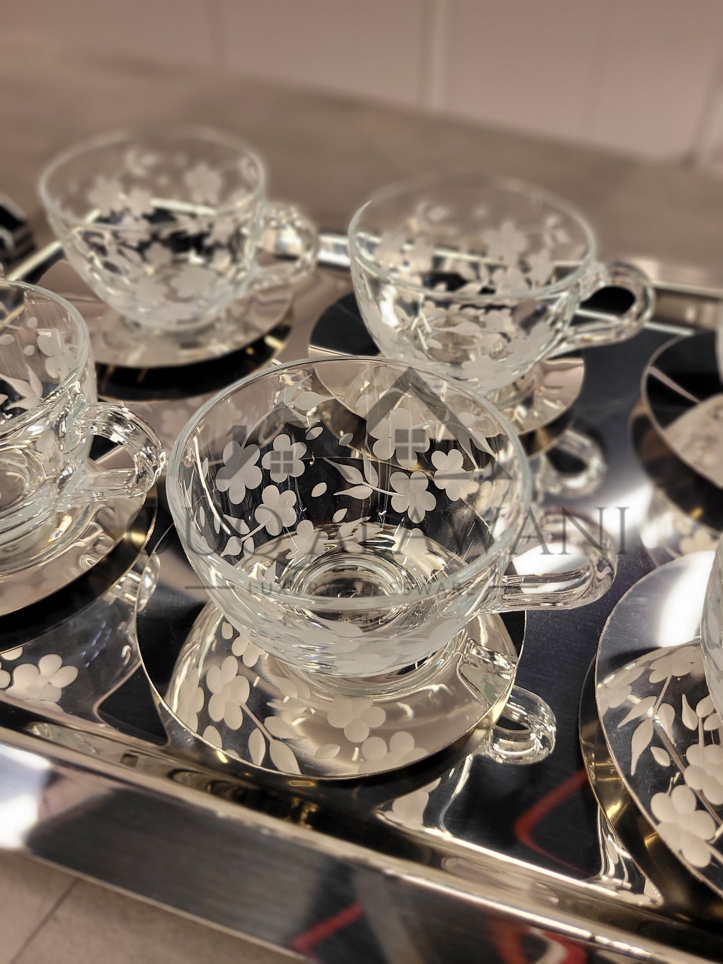 Rose Series / طقم ضيافة 13 قطعة - SOUQ ALAWANI