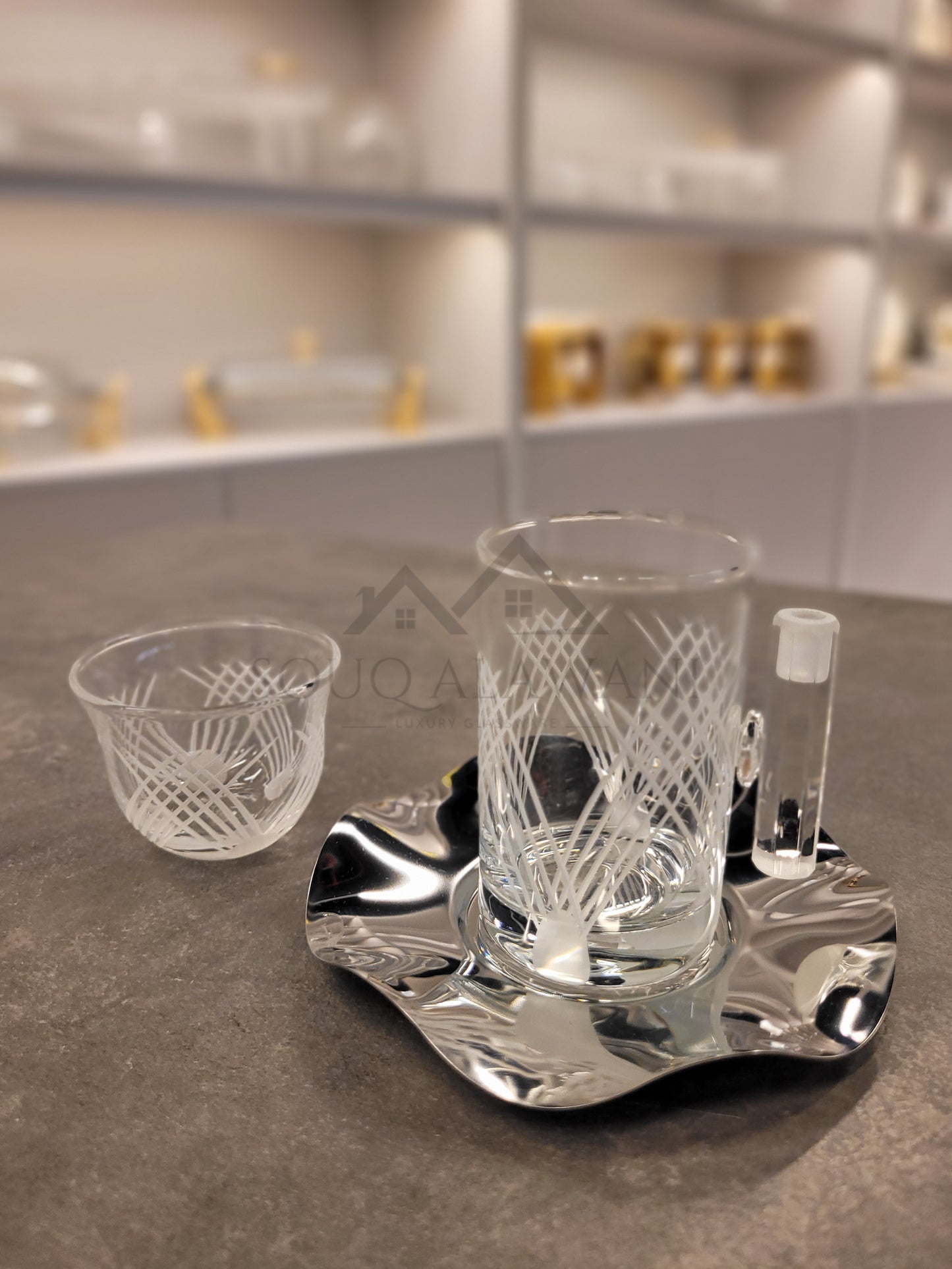 طقم شاي و قهوة 18 قطعة - SOUQ ALAWANI