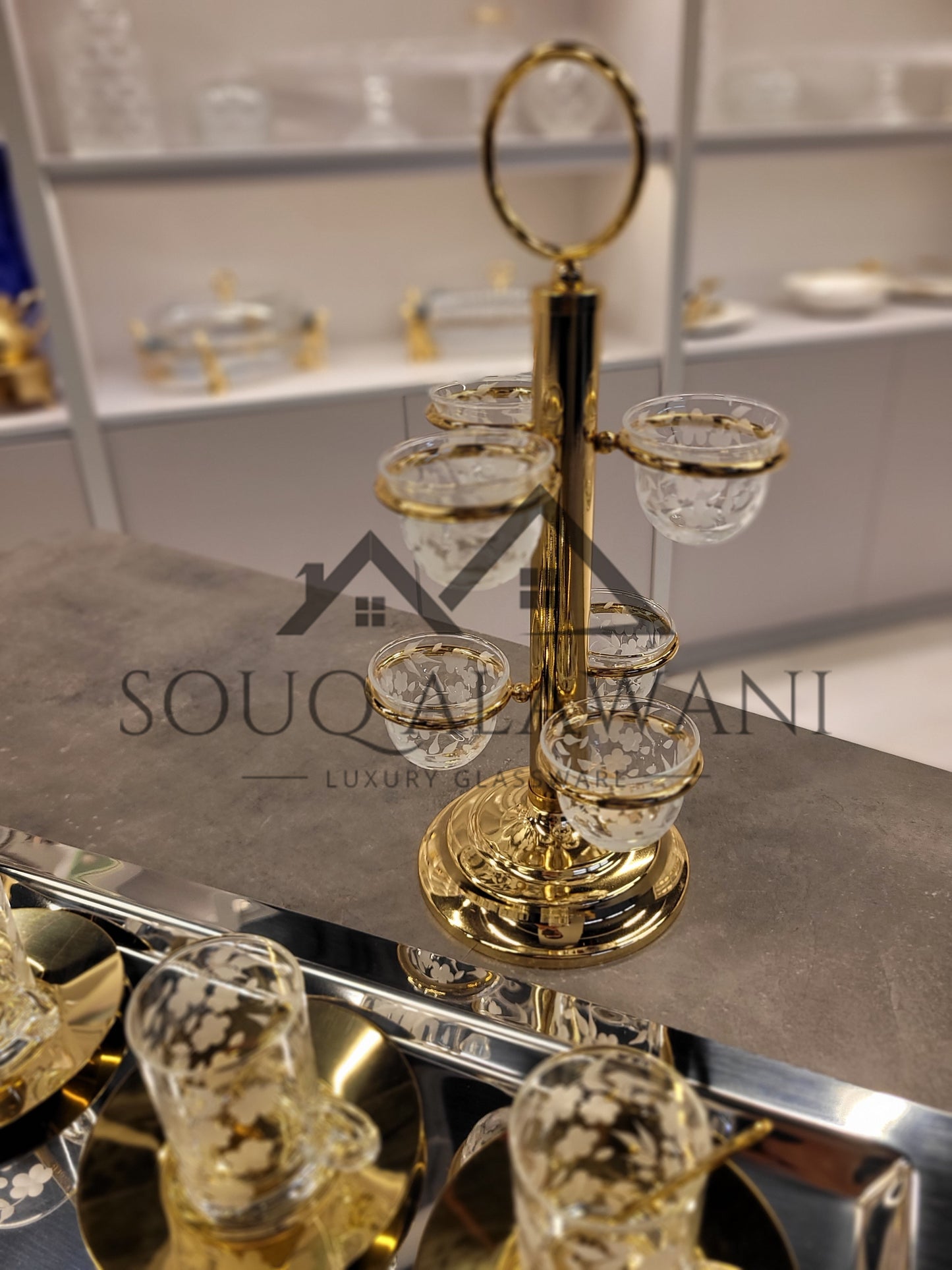Rose Series / طقم ضيافة 26 قطعة - SOUQ ALAWANI