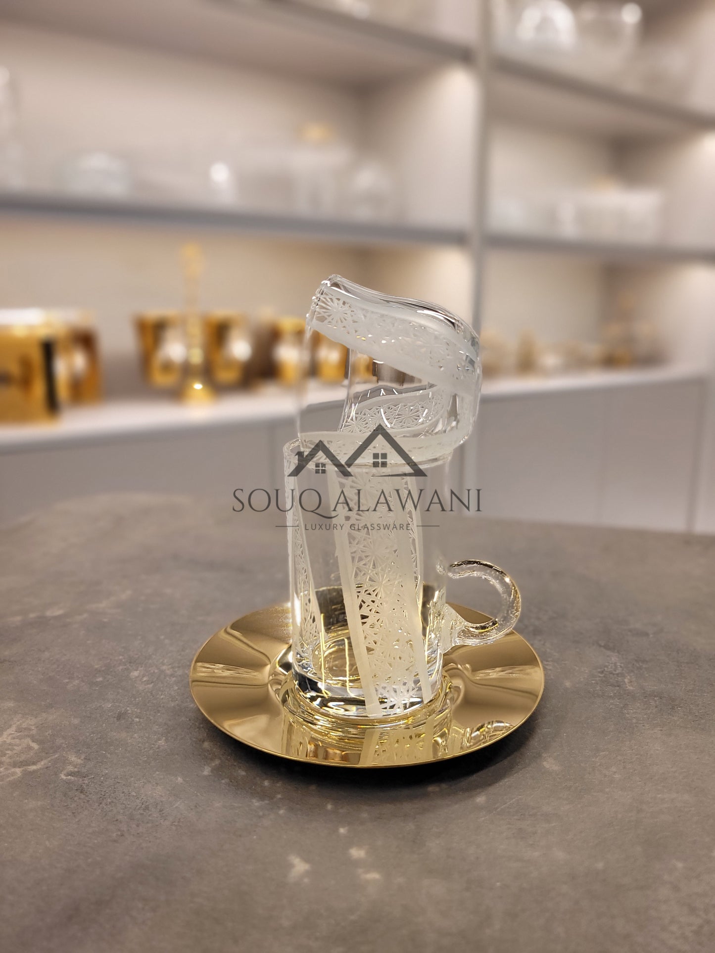 طقم شاي و قهوة 18 قطعة - SOUQ ALAWANI