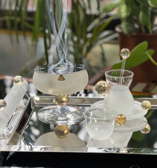 طقم شاي و قهوة 24 قطعة - SOUQ ALAWANI
