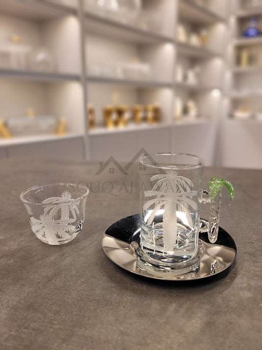 طقم شاي و قهوة 18 قطعة - SOUQ ALAWANI