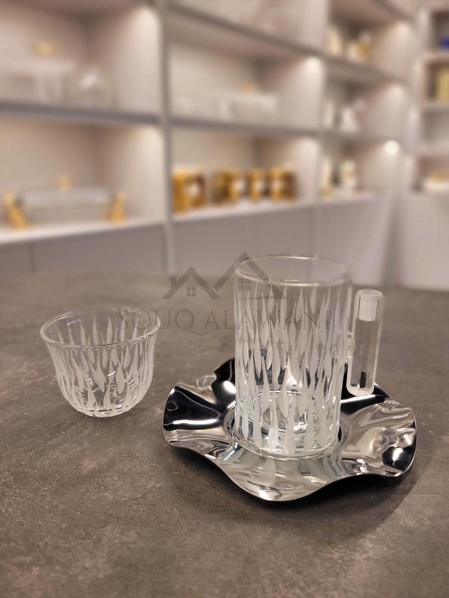 طقم شاي و قهوة 18 قطعة - SOUQ ALAWANI