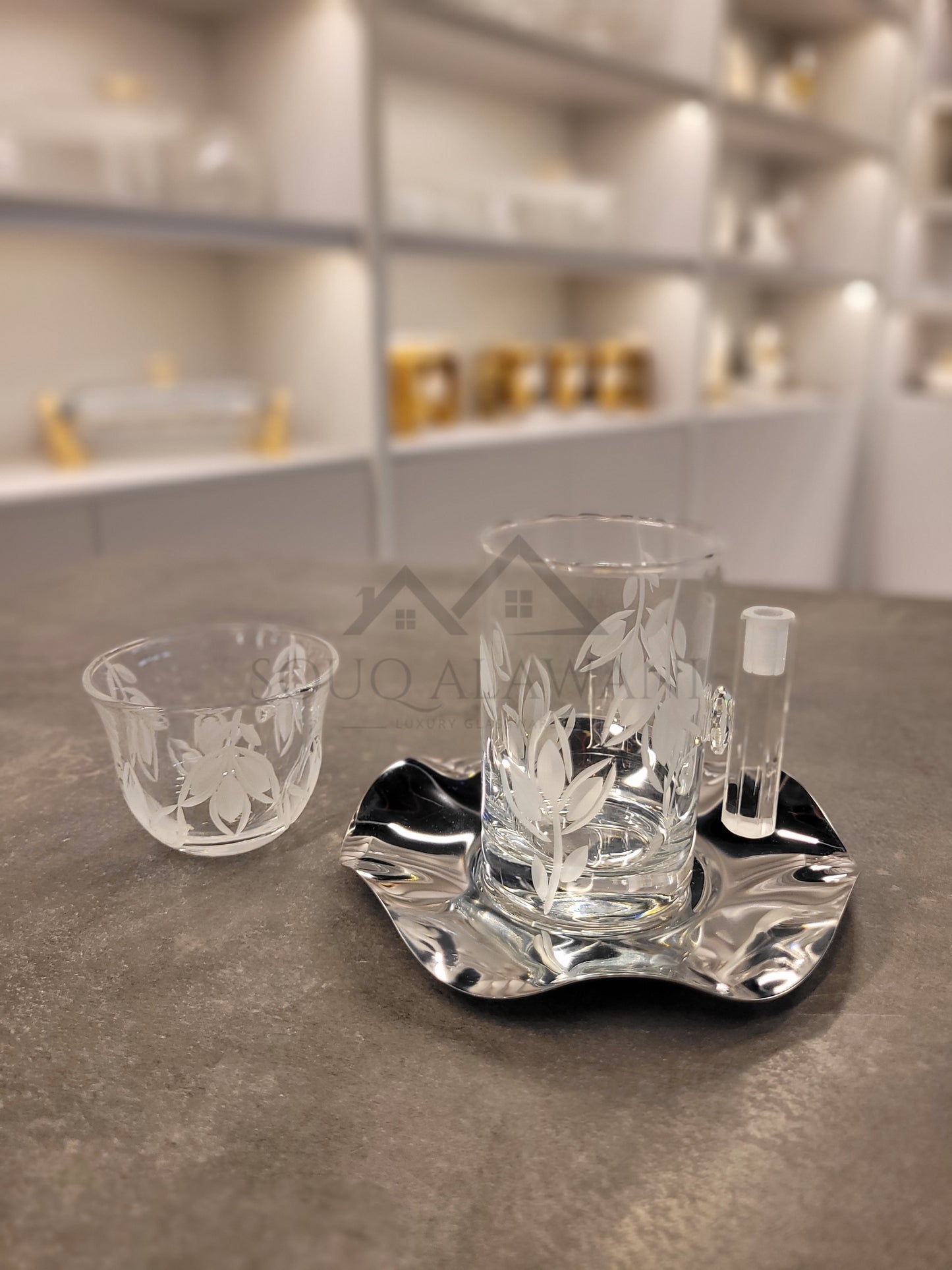 طقم شاي و قهوة 18 قطعة - SOUQ ALAWANI