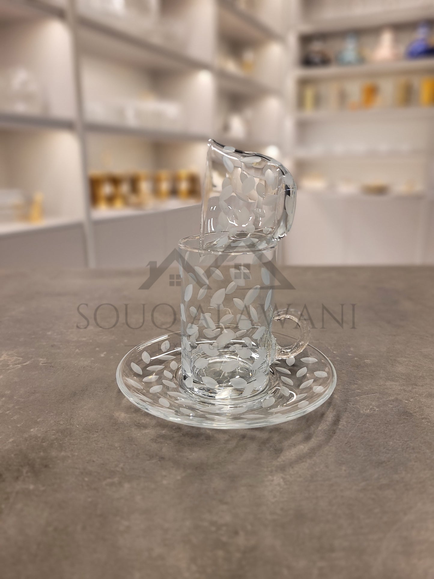 طقم شاي و قهوة 18 قطعة - SOUQ ALAWANI