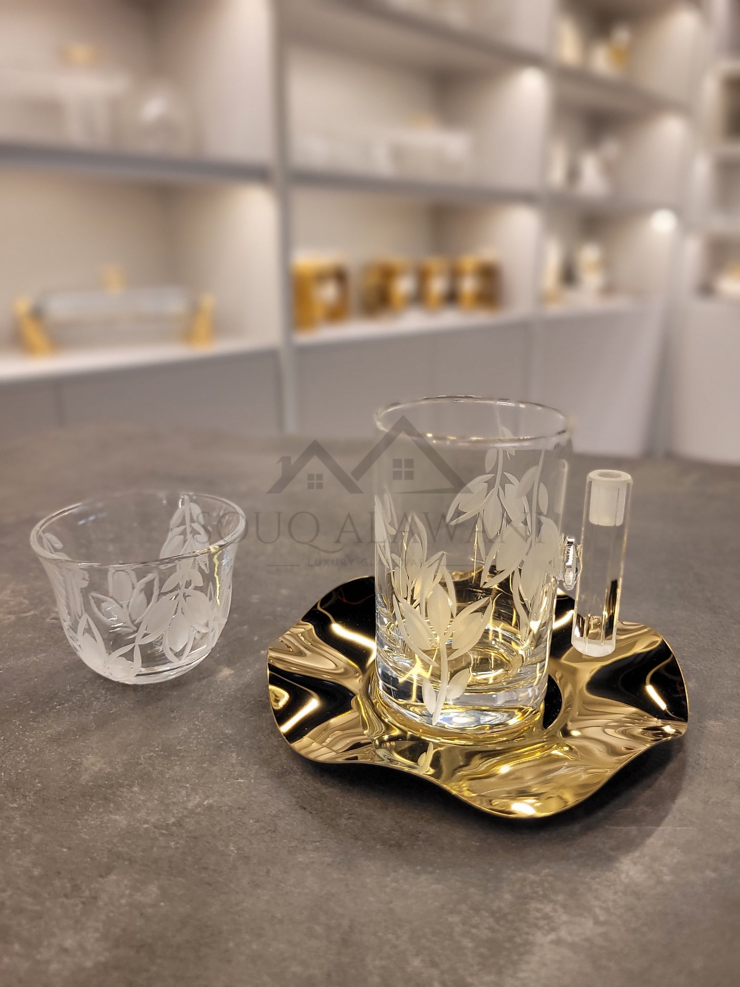 طقم شاي و قهوة 18 قطعة - SOUQ ALAWANI