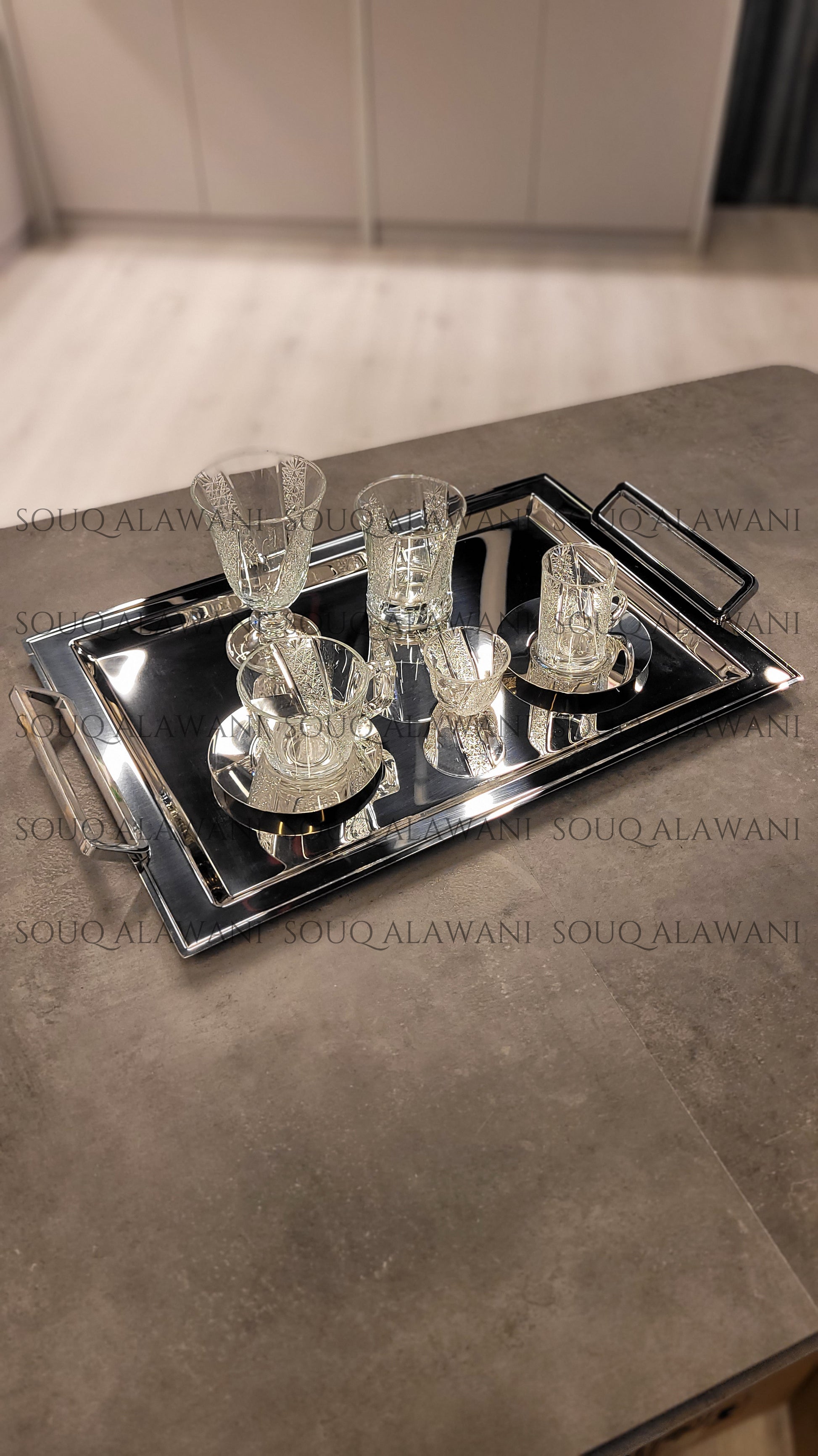 طقم ضيافة 43 قطعة - SOUQ ALAWANI