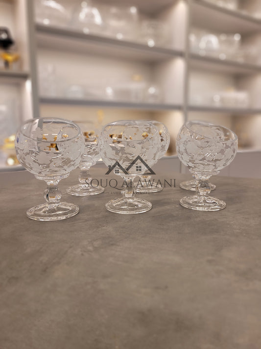 Rose Series / طقم كاسات حلى 6 قطع - SOUQ ALAWANI