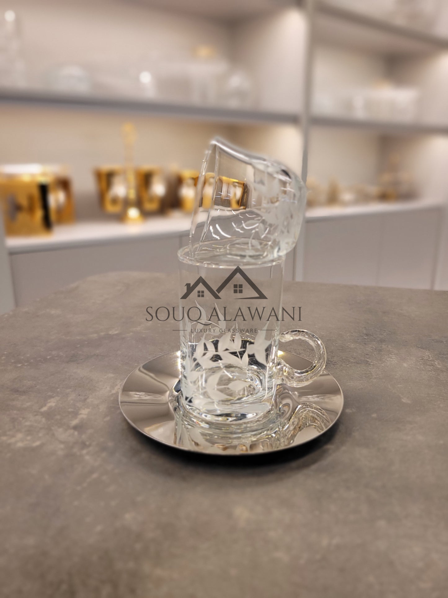 طقم شاي و قهوة 18 قطعة - SOUQ ALAWANI