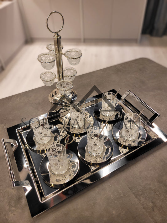 طقم ضيافة 26 قطعة - SOUQ ALAWANI