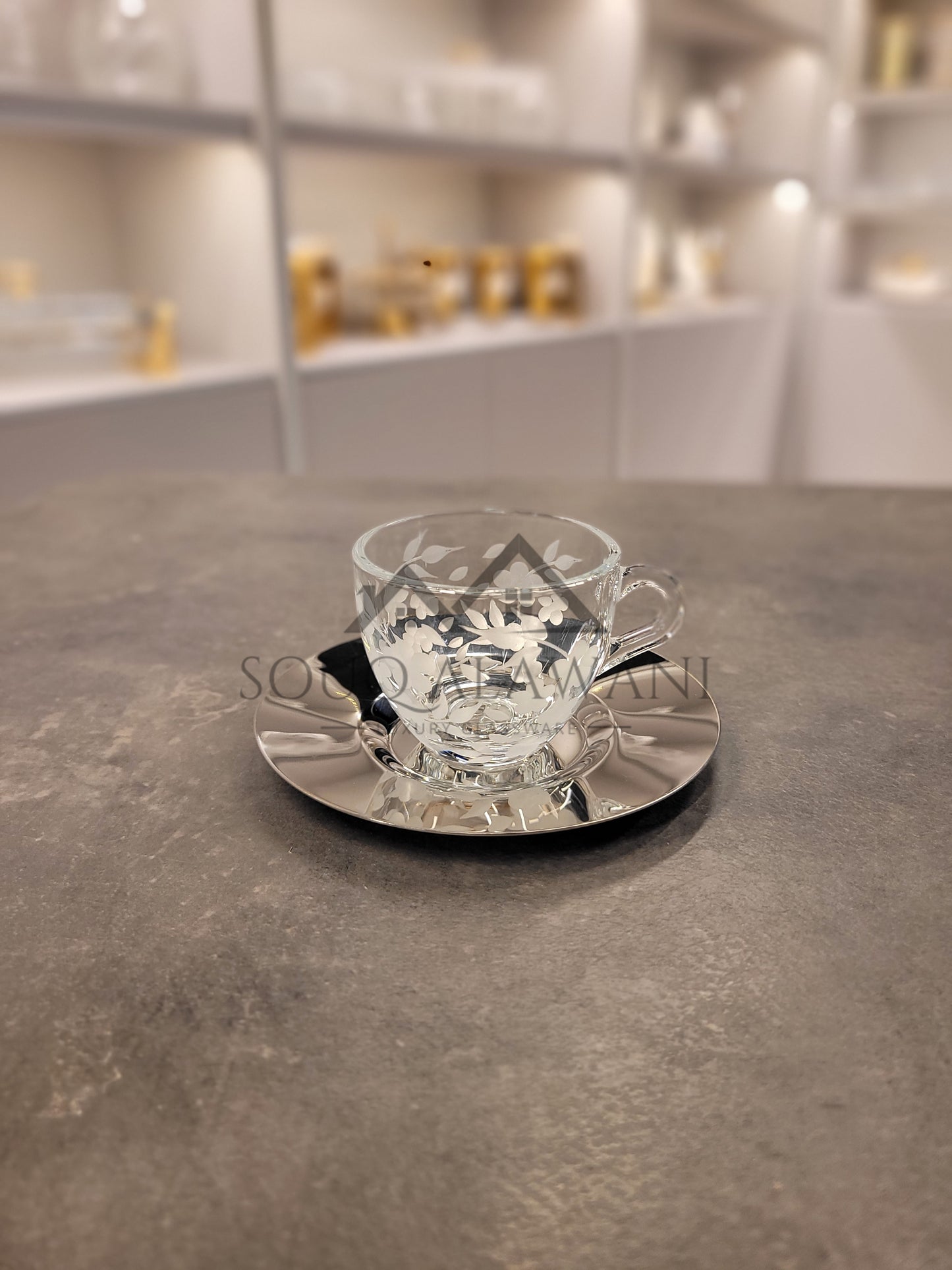 Rose Series / طقم فناجين قهوة تركية 12 قطعة - SOUQ ALAWANI