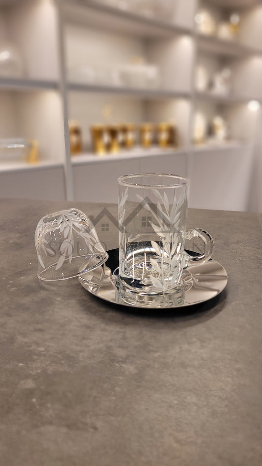 طقم شاي و قهوة 18 قطعة - SOUQ ALAWANI