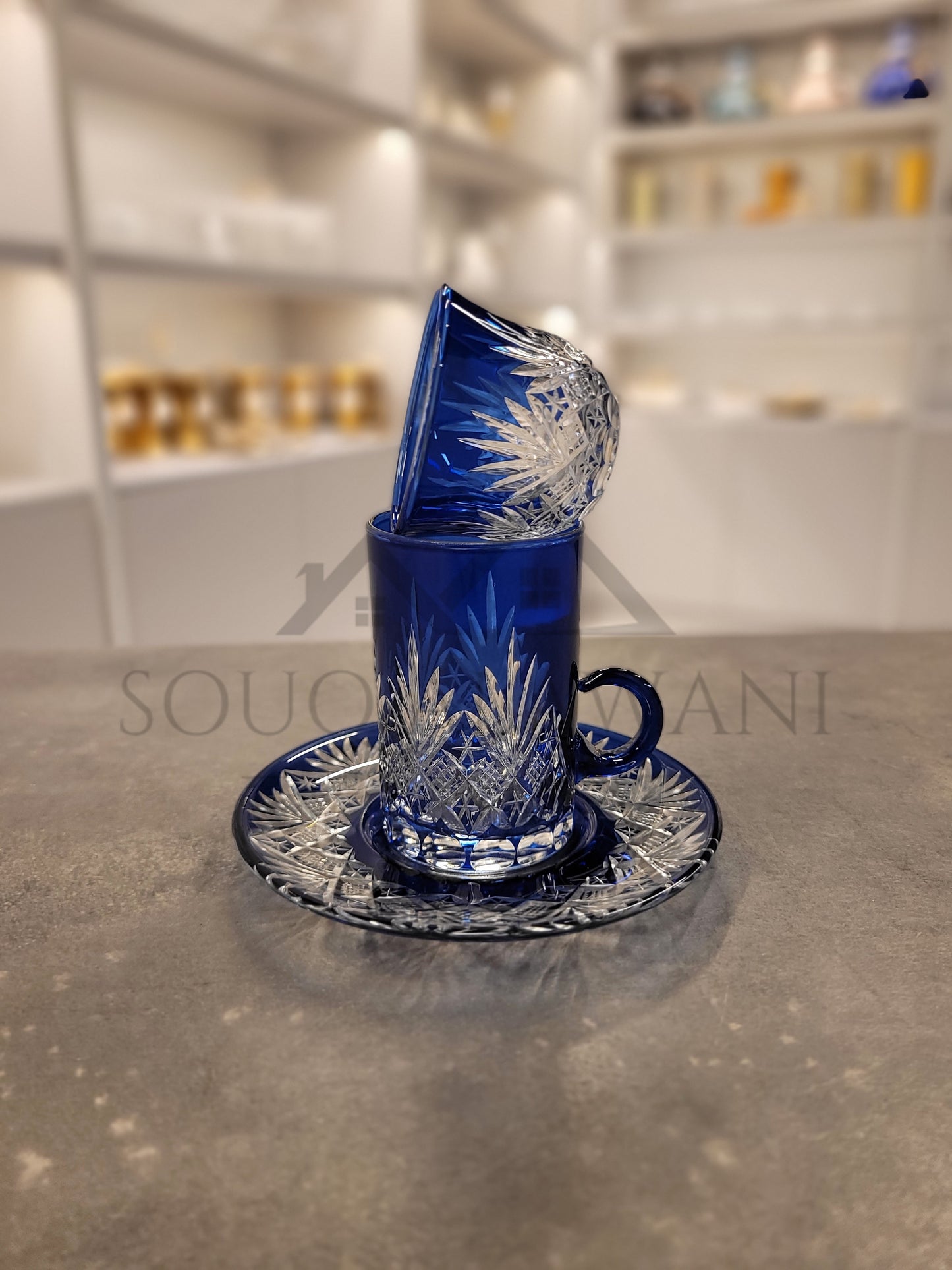 طقم شاي و قهوة 18 قطعة - SOUQ ALAWANI