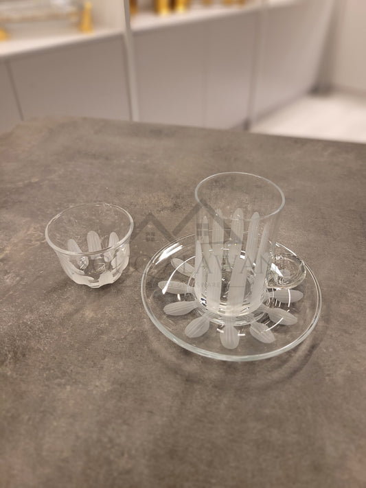 طقم شاي و قهوة 18 قطعة - SOUQ ALAWANI