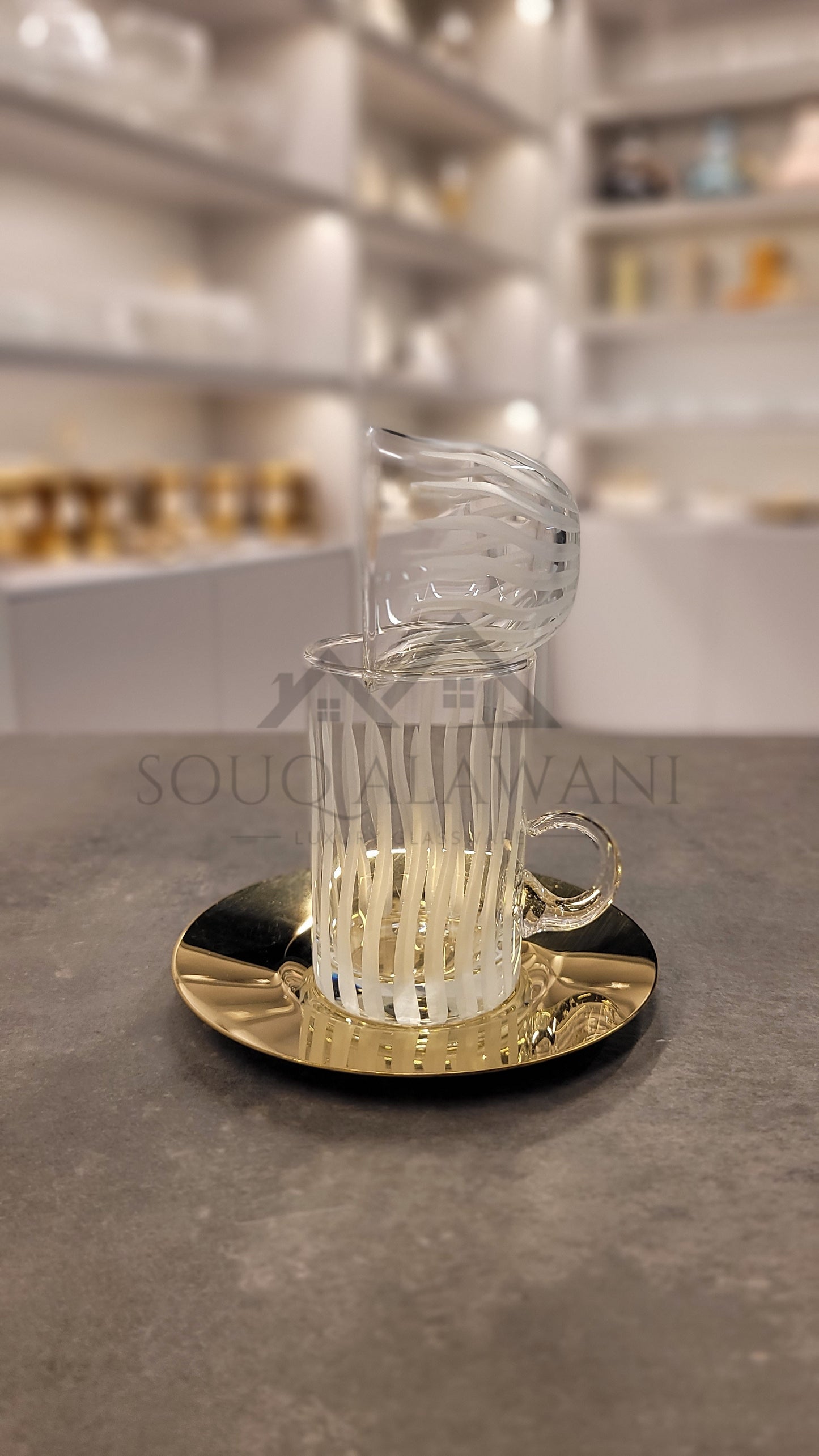 طقم شاي و قهوة 18 قطعة - SOUQ ALAWANI