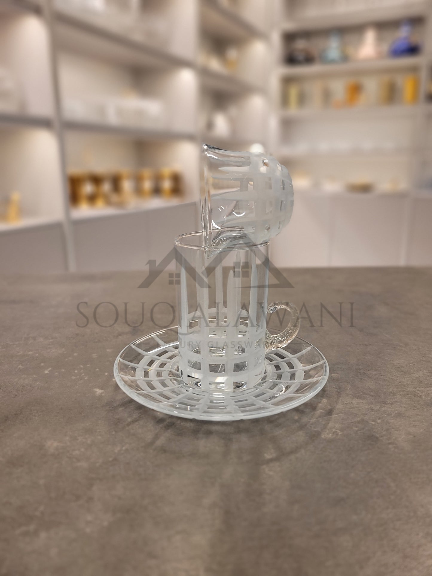 طقم شاي و قهوة 18 قطعة - SOUQ ALAWANI