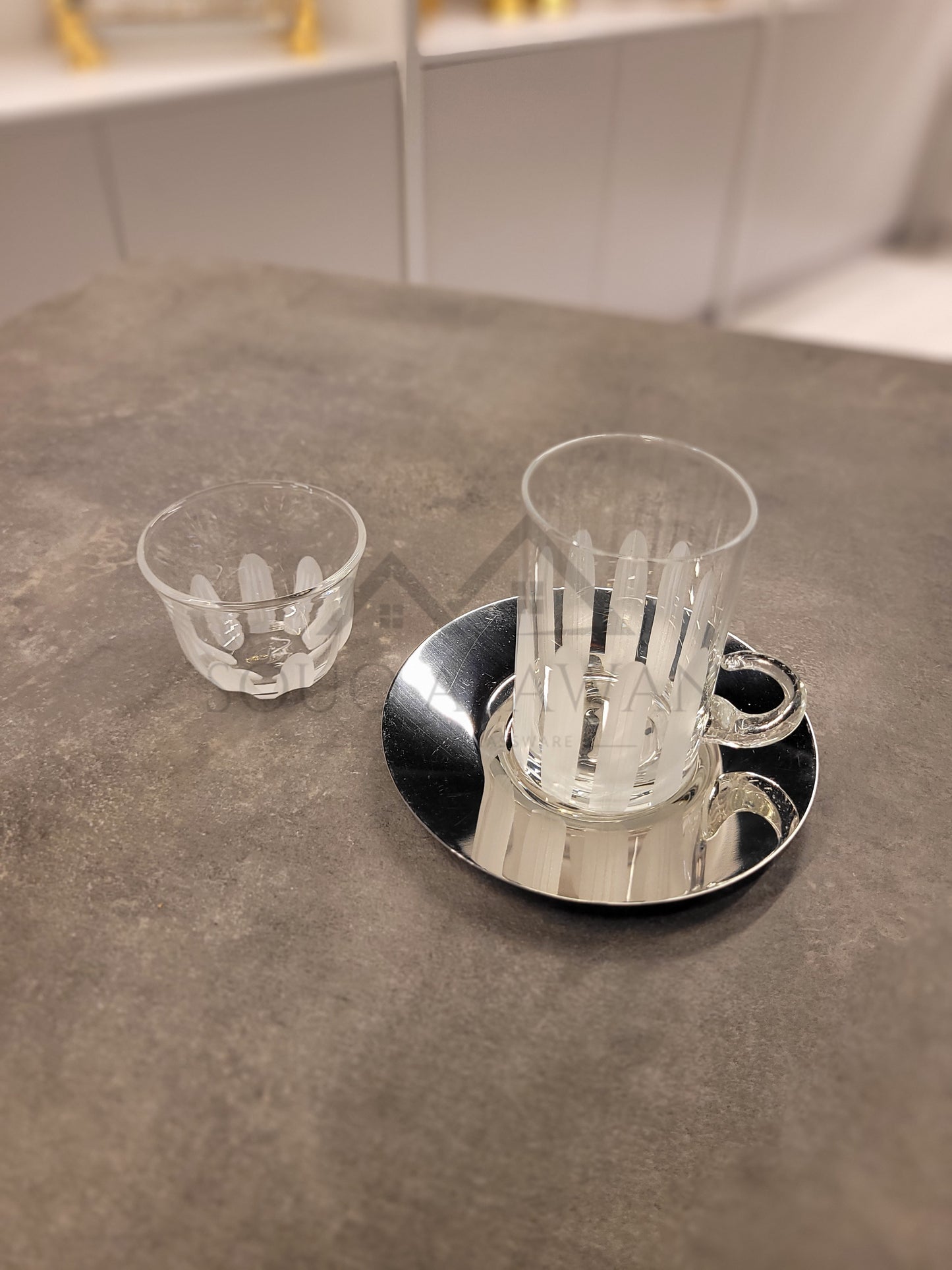 طقم شاي و قهوة 18 قطعة - SOUQ ALAWANI