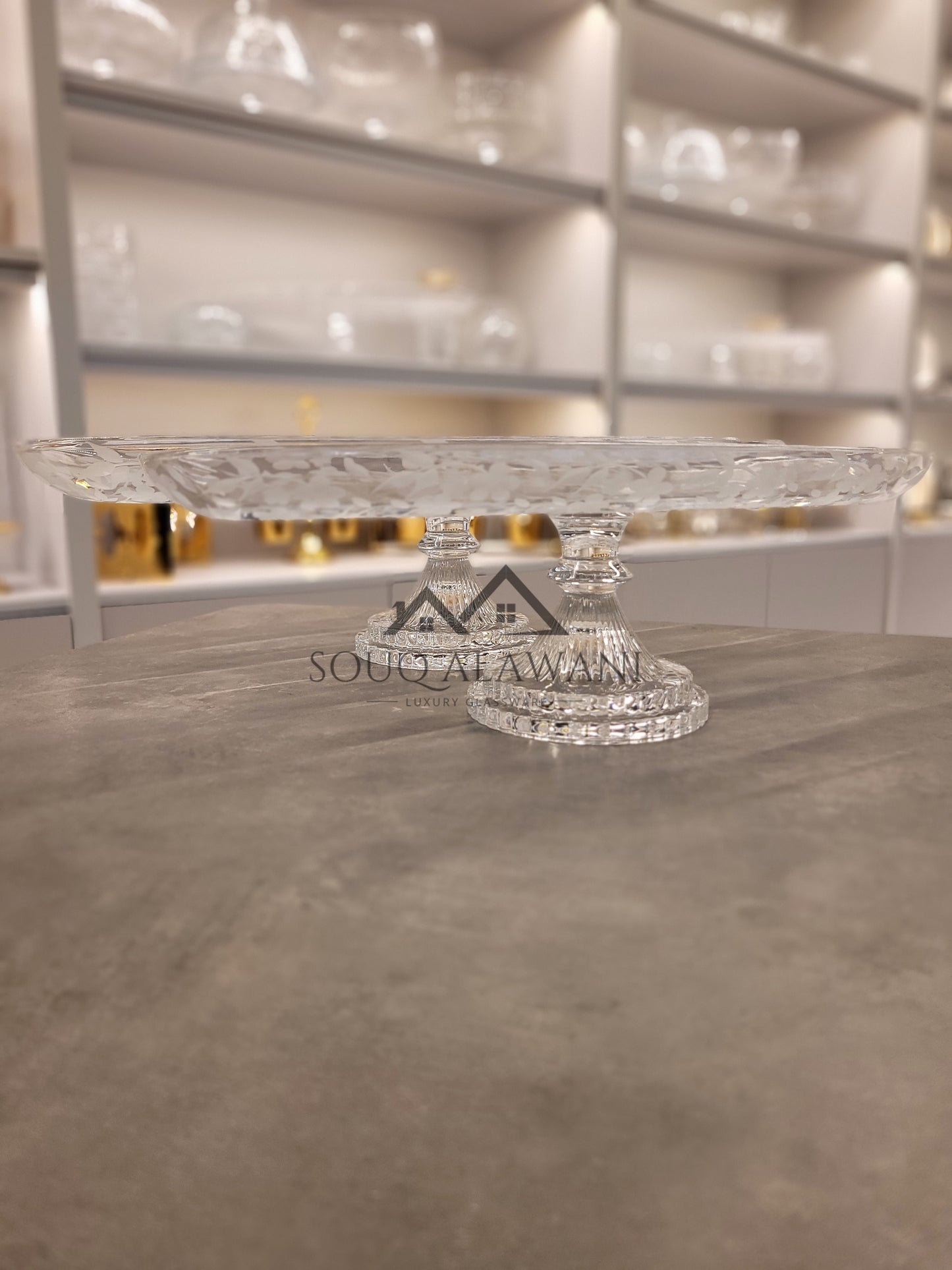 Rose Series / طقم ستاند حلى 2 قطعة - SOUQ ALAWANI