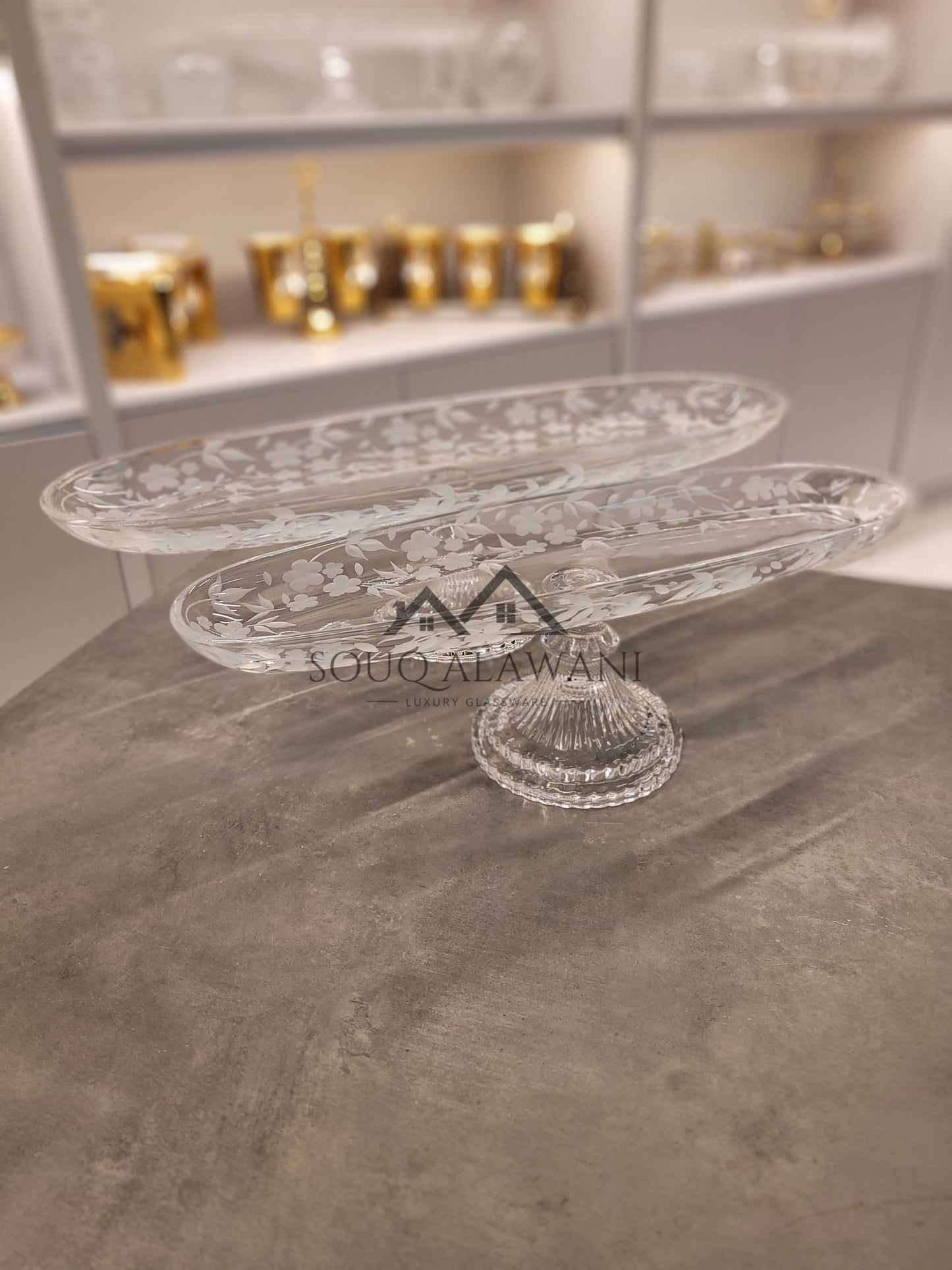Rose Series / طقم ستاند حلى 2 قطعة - SOUQ ALAWANI