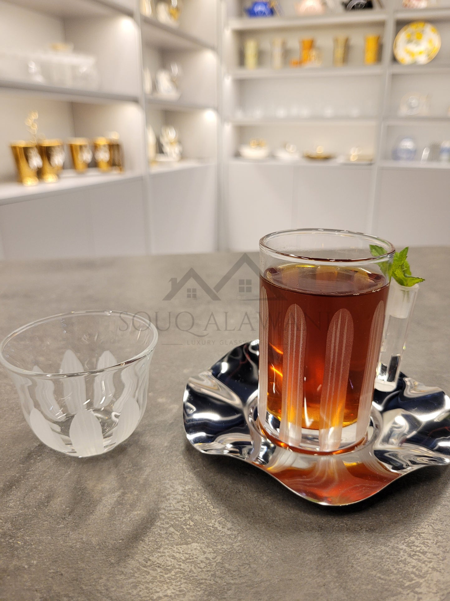 طقم شاي و قهوة 18 قطعة - SOUQ ALAWANI