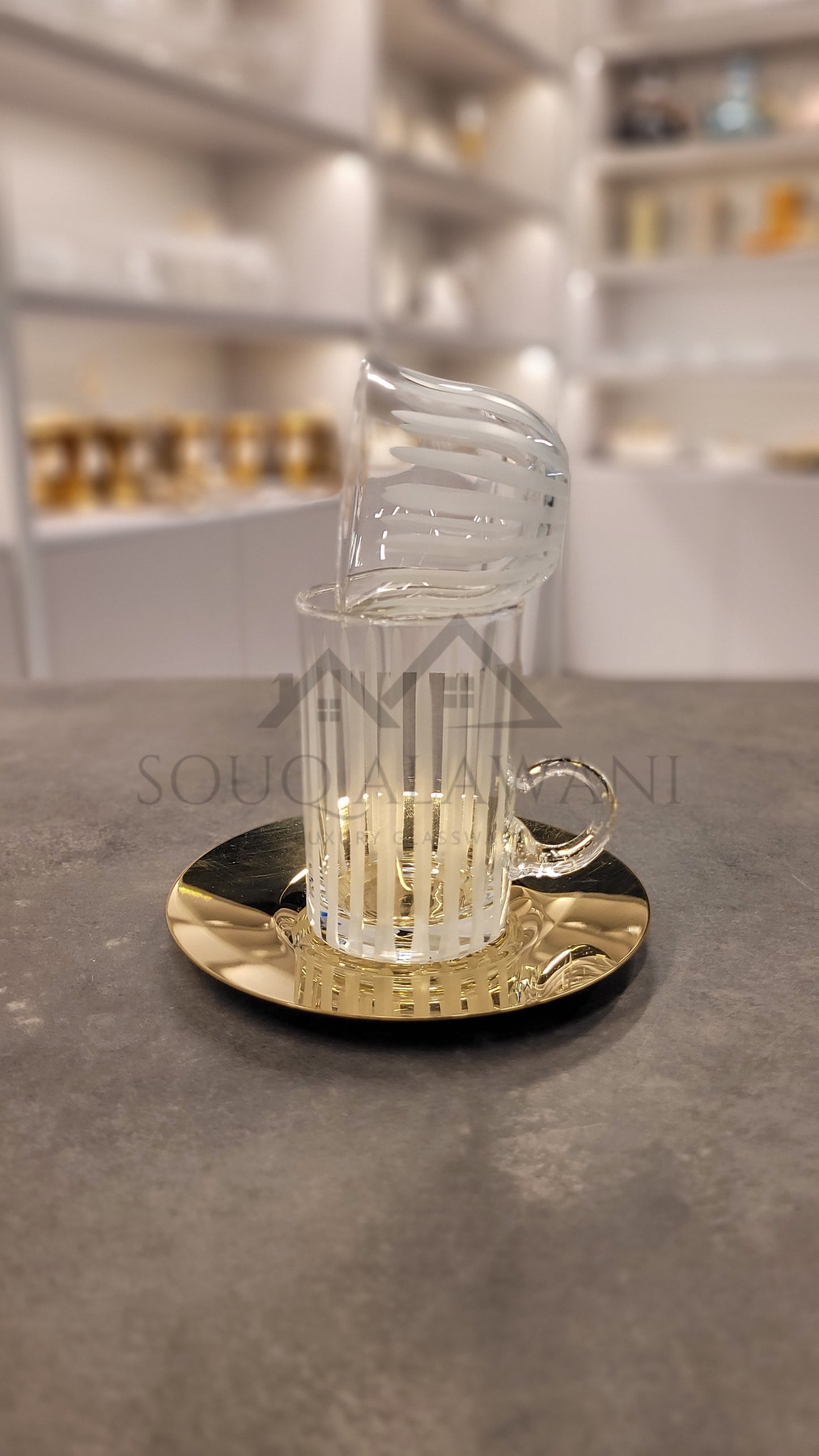 طقم شاي و قهوة 18 قطعة - SOUQ ALAWANI