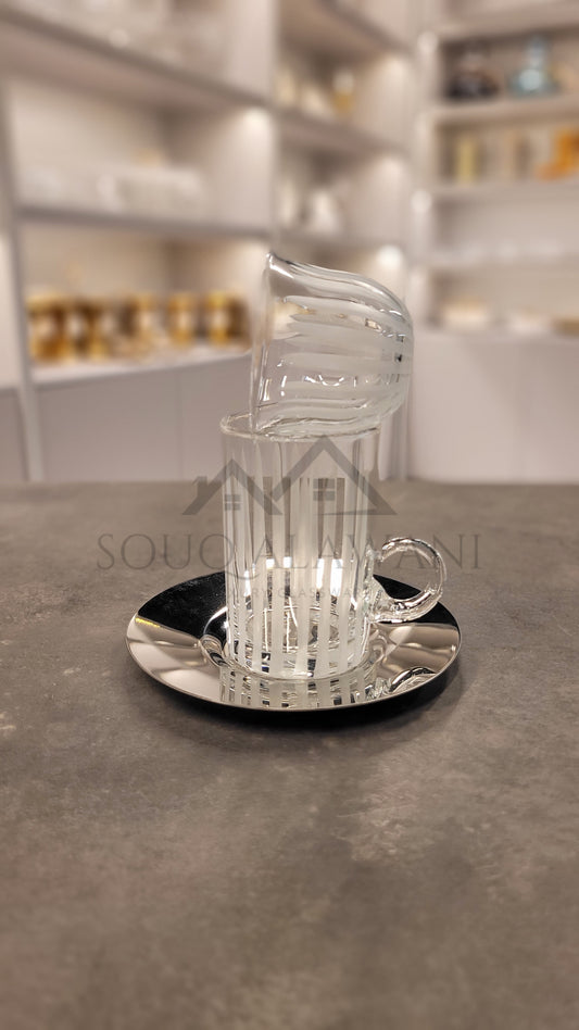 طقم شاي و قهوة 18 قطعة - SOUQ ALAWANI