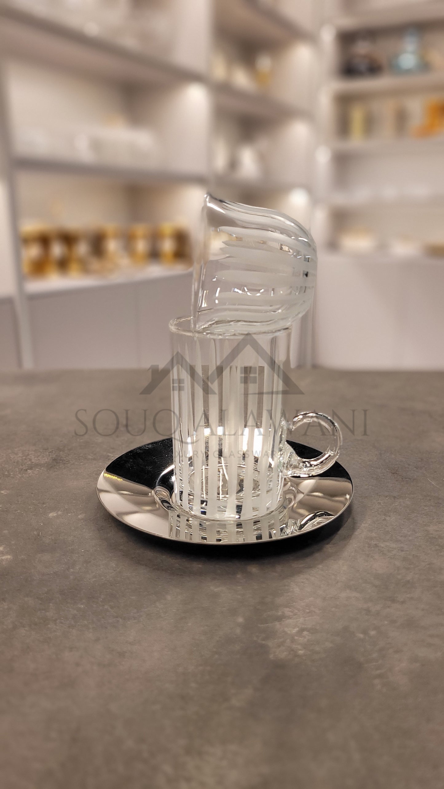 طقم شاي و قهوة 18 قطعة - SOUQ ALAWANI