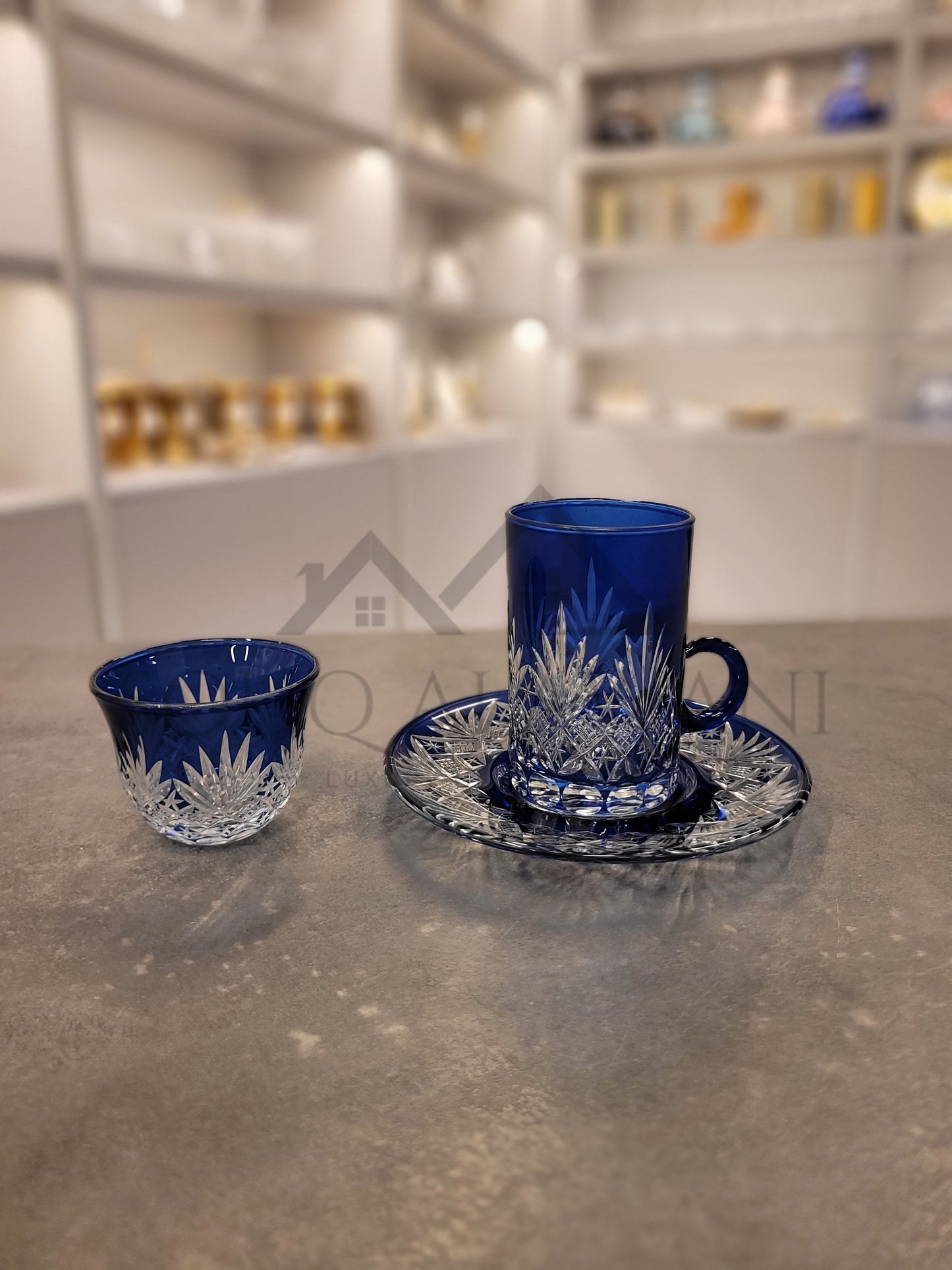 طقم شاي و قهوة 18 قطعة - SOUQ ALAWANI