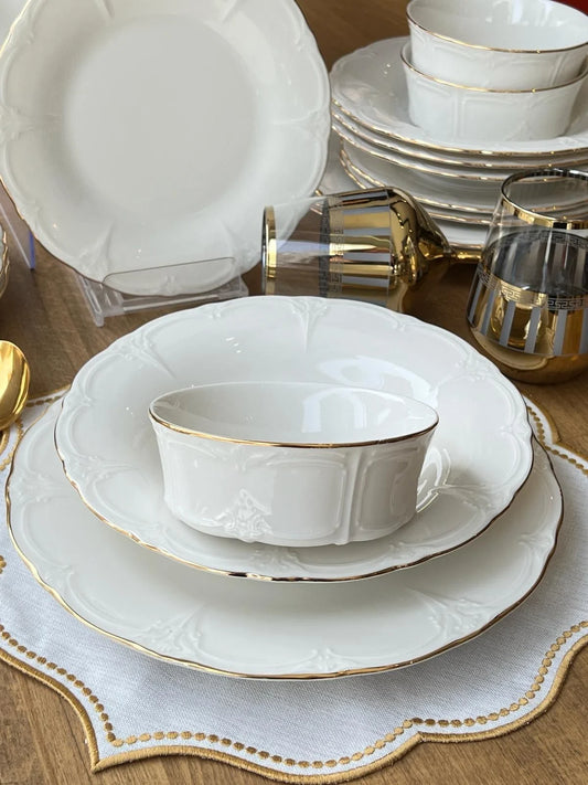 طقم سفرة 24 قطعة / 6 أشخاص - SOUQ ALAWANI